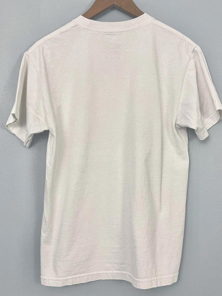 Naruto Shippuden T-shirt Ripple Junction Y2K 2002-2007 White Cotton Mens M Rare - Picture 4 of 4